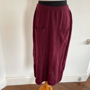 Anthropologie knit skirt